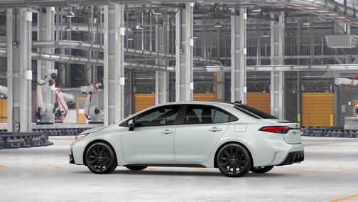 Midnight Black Metallic 2026 Toyota Corolla XSE