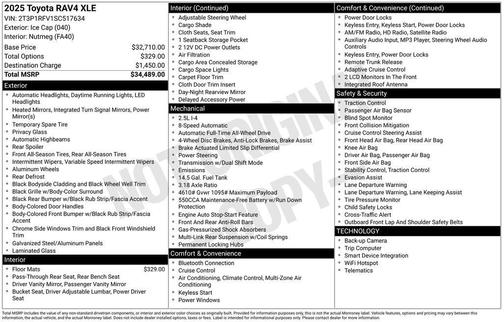 2025 Toyota RAV4 XLE