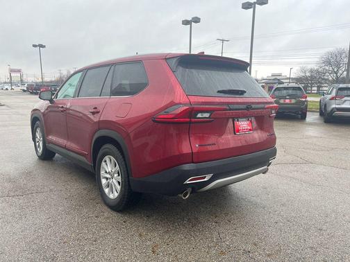 Ruby Flare Pearl 2025 Toyota Grand Highlander Hybrid Limited MAX