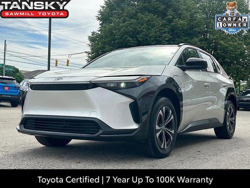 Elemental Silver Metallic 2024 Toyota bZ4X XLE