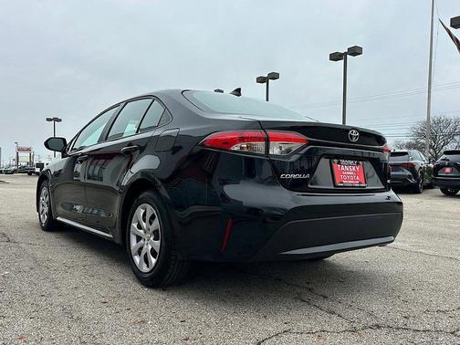 Midnight Black Metallic 2025 Toyota Corolla LE