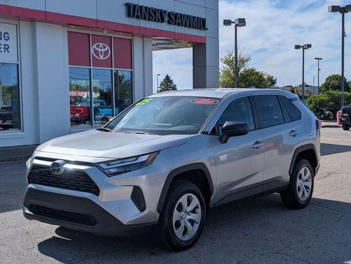 Silver Sky Metallic 2025 Toyota RAV4 LE