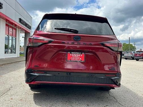 Ruby Flare Pearl 2024 Toyota Sienna XSE 7 Passenger
