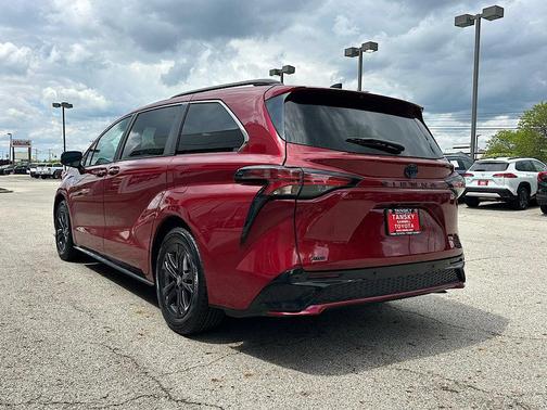 Ruby Flare Pearl 2024 Toyota Sienna XSE 7 Passenger