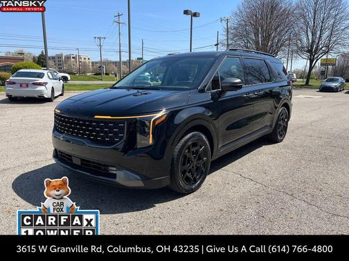 Aurora Black Pearl 2025 Kia Carnival Hybrid SX