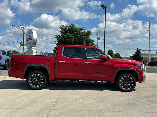 Supersonic Red 2026 Toyota Tundra Hybrid Limited