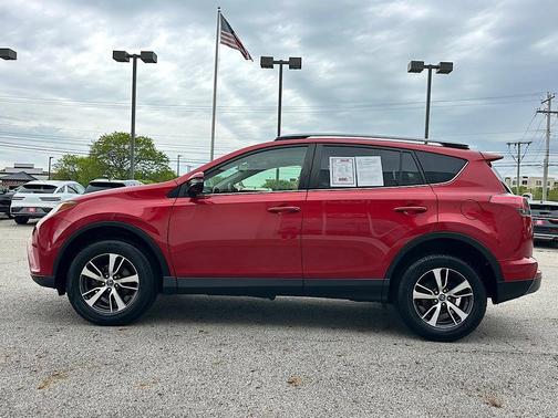 Barcelona Red Metallic 2017 Toyota RAV4 XLE