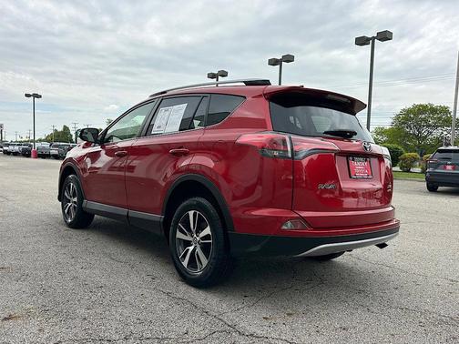Barcelona Red Metallic 2017 Toyota RAV4 XLE