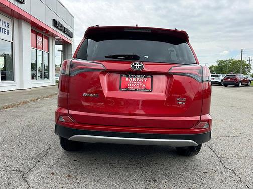 Barcelona Red Metallic 2017 Toyota RAV4 XLE