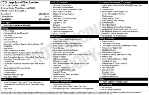 2024 Jeep Grand Cherokee 4xe Base