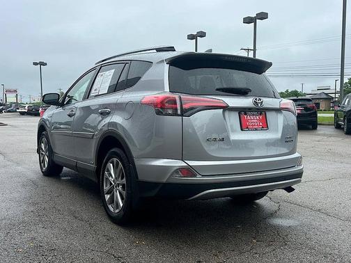 Silver Sky Metallic 2018 Toyota RAV4 Hybrid Limited