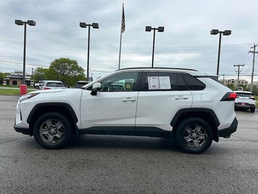 White 2022 Toyota RAV4 XLE