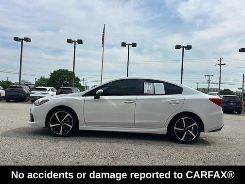 Crystal White Pearl 2020 Subaru Impreza Sport Sedan