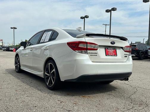 Crystal White Pearl 2020 Subaru Impreza Sport Sedan