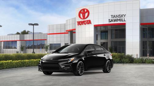 Midnight Black Metallic 2026 Toyota Corolla SE