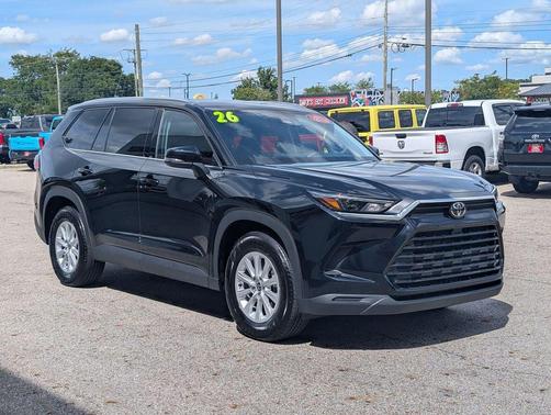 Midnight Black Metallic 2026 Toyota Grand Highlander Hybrid XLE