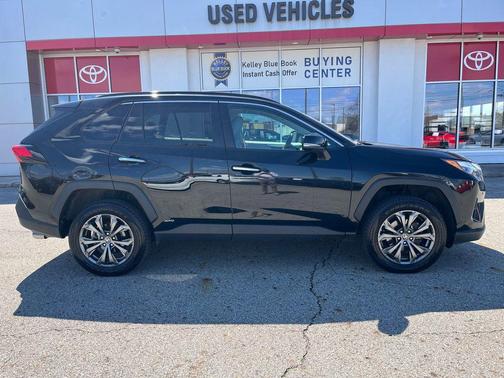 Midnight Black Metallic 2023 Toyota RAV4 Hybrid Limited