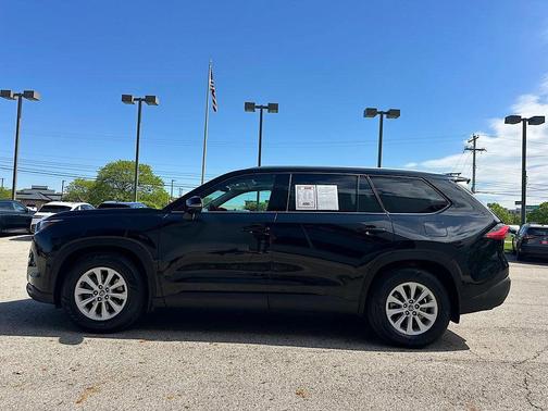 Midnight Black Metallic 2024 Toyota Grand Highlander XLE