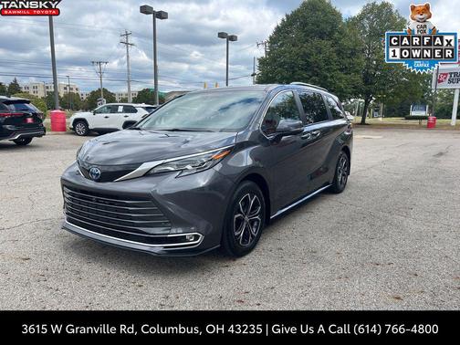 2025 Toyota Sienna Platinum 7 Passenger