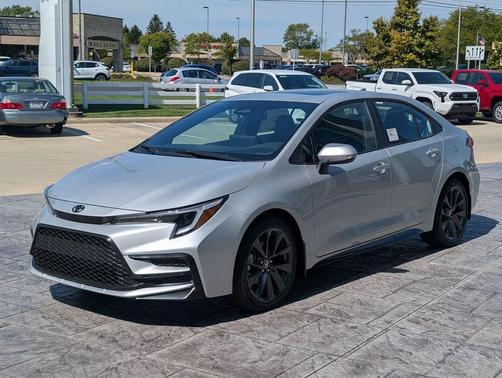 Classic Silver Metallic 2026 Toyota Corolla XSE