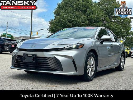 Celestial Silver Metallic 2025 Toyota Camry LE
