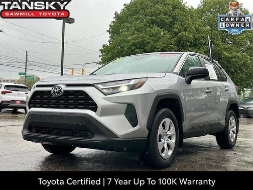 Silver Sky Metallic 2024 Toyota RAV4 LE