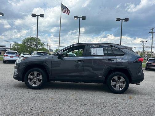 Magnetic Gray Metallic 2024 Toyota RAV4 Hybrid XLE