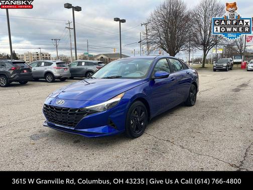 2023 Hyundai ELANTRA HEV Blue