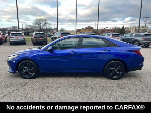 2023 Hyundai ELANTRA HEV Blue