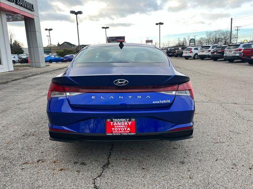 2023 Hyundai ELANTRA HEV Blue