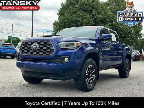 Blue Crush Metallic 2023 Toyota Tacoma TRD Sport