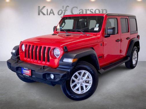 Firecracker Red Clearcoat 2023 Jeep Wrangler Sport S