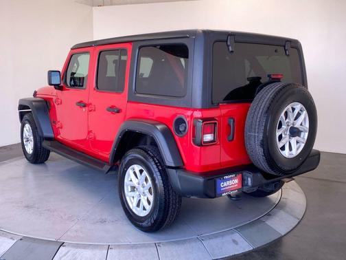 Firecracker Red Clearcoat 2023 Jeep Wrangler Sport S