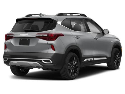 Steel Gray 2022 Kia Seltos Nightfall Edition