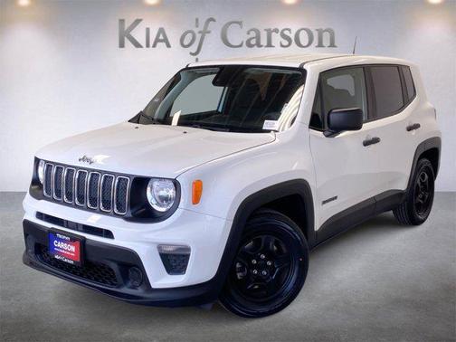 Alpine White Clearcoat 2021 Jeep Renegade Sport