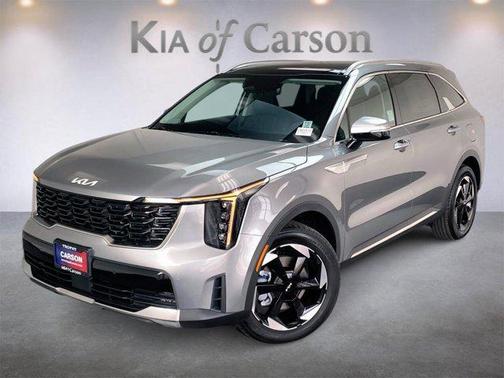 Steel Gray 2026 Kia Sorento Hybrid EX