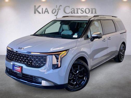 Ceramic Silver 2026 Kia Carnival Hybrid SX