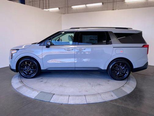 Ceramic Silver 2026 Kia Carnival Hybrid SX