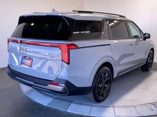 Ceramic Silver 2026 Kia Carnival Hybrid SX