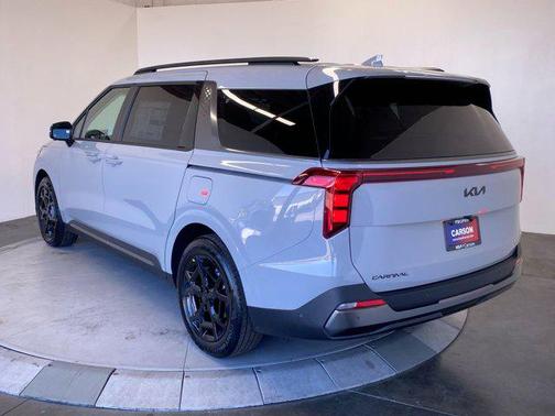 Ceramic Silver 2026 Kia Carnival Hybrid SX