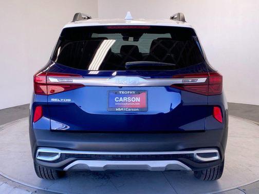 Neptune Blue 2022 Kia Seltos Nightfall Edition