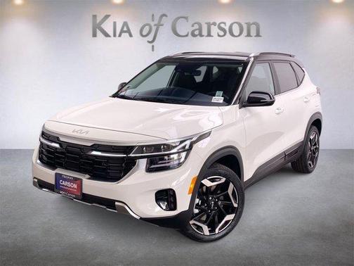 Clear White/Black Roof 2026 Kia Seltos SX