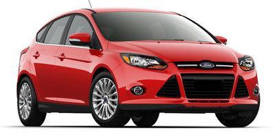 Red 2012 Ford Focus Titanium