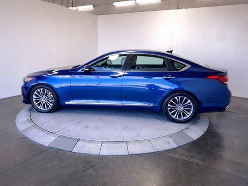 Ibiza Blue 2015 Hyundai Genesis 3.8