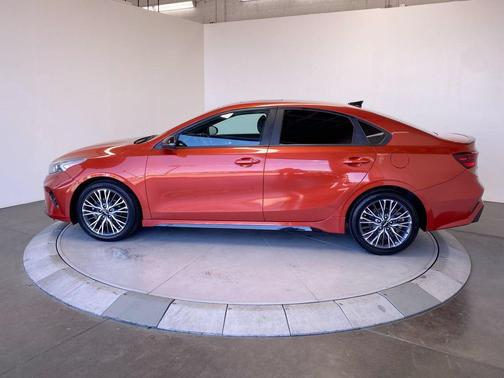 Fire Orange 2023 Kia Forte GT-Line