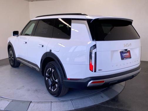 Glacial White Pearl 2027 Kia Telluride Hybrid EX