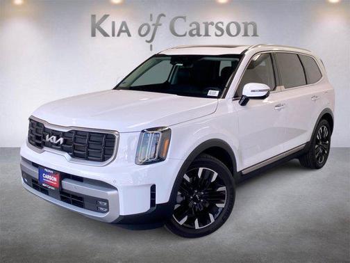Glacial White Pearl 2025 Kia Telluride SX