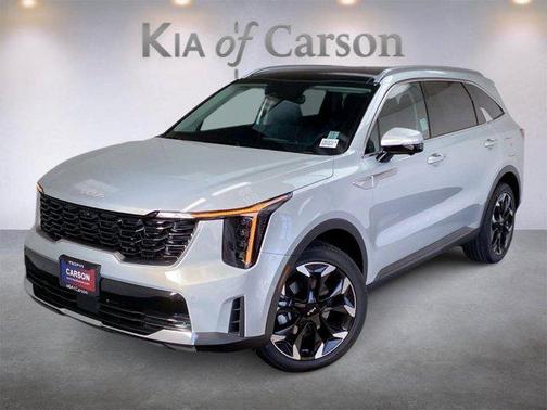 Ivory Silver 2026 Kia Sorento SX