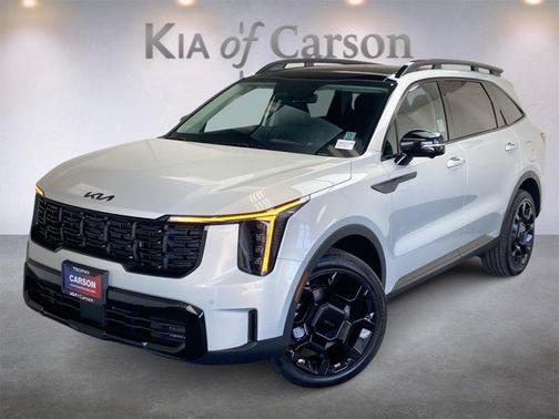Ivory Silver 2026 Kia Sorento SX