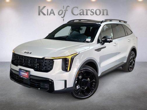 Ivory Silver 2026 Kia Sorento SX